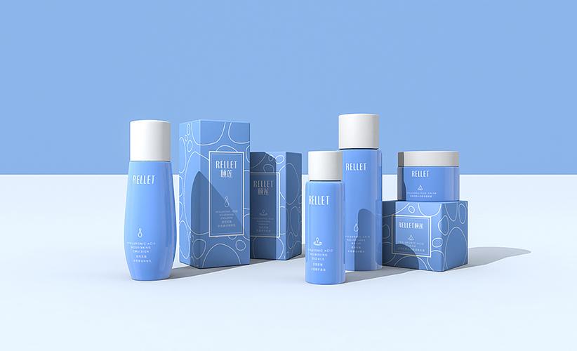 玻尿酸补水化妆品包装设计-古柏广告设计